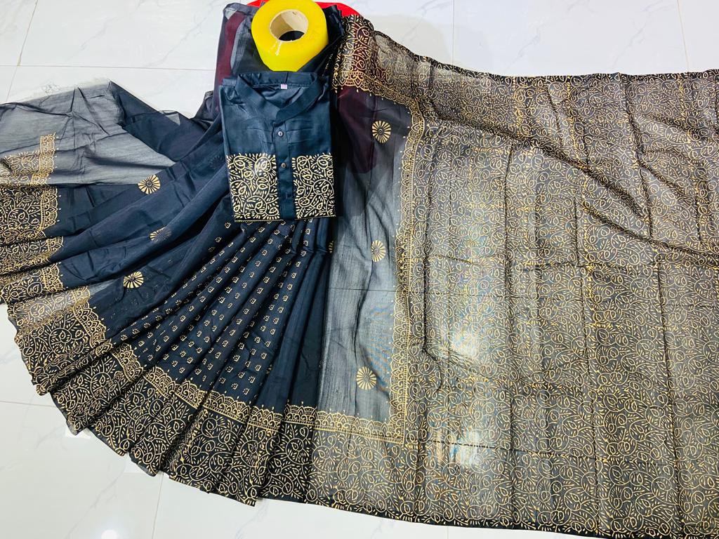 কাপল ড্রেস Couple Saree Sets
