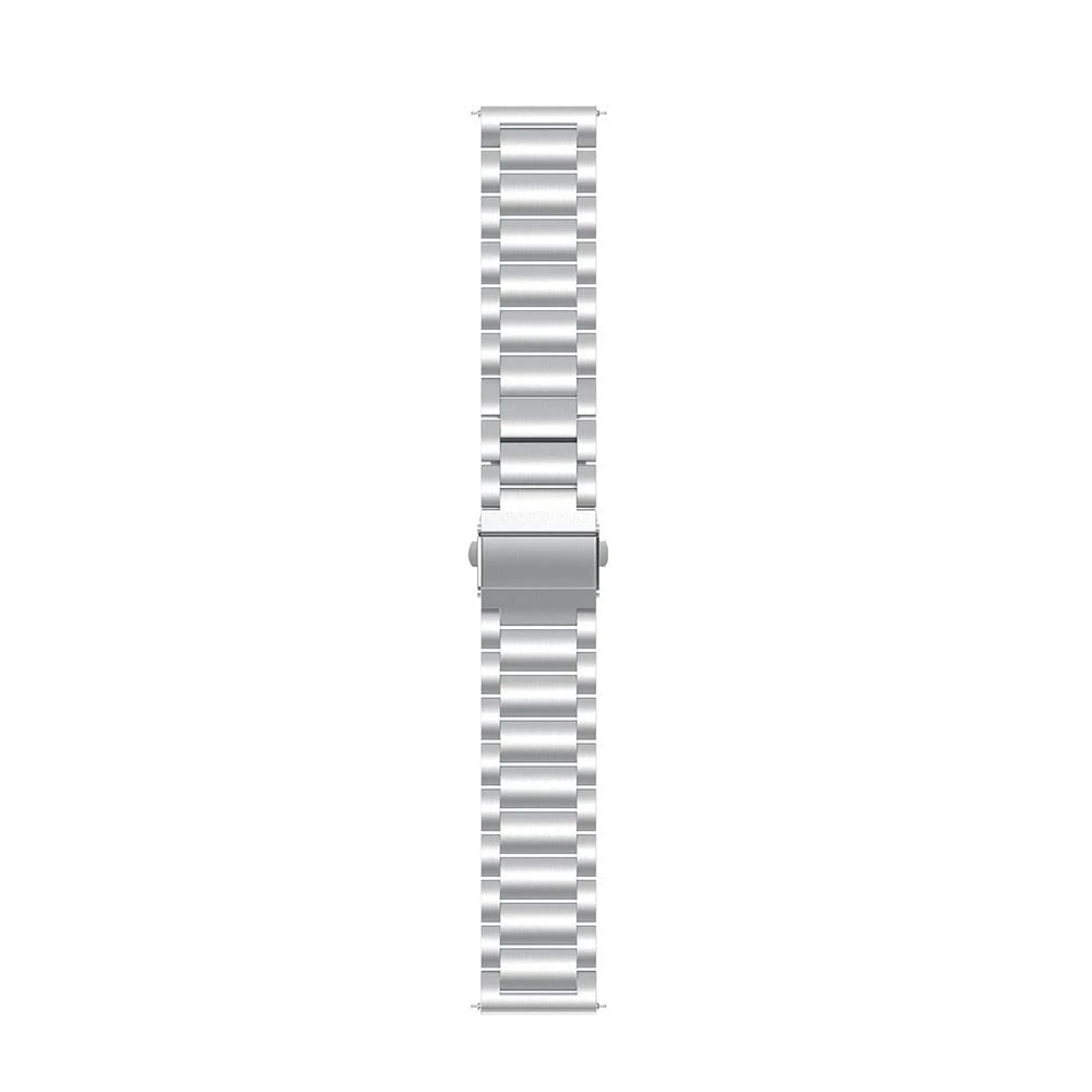 22mm Metal Strap For Smartwatch – Silver Color