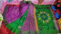 এমব্রয়ডাড়ী ধুপিয়ানসিল্ক শাড়ী