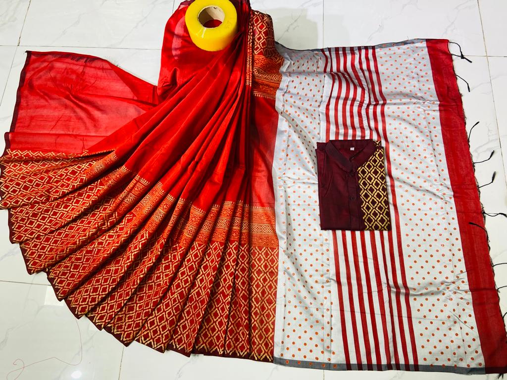 কাপল ড্রেস Couple Saree Sets