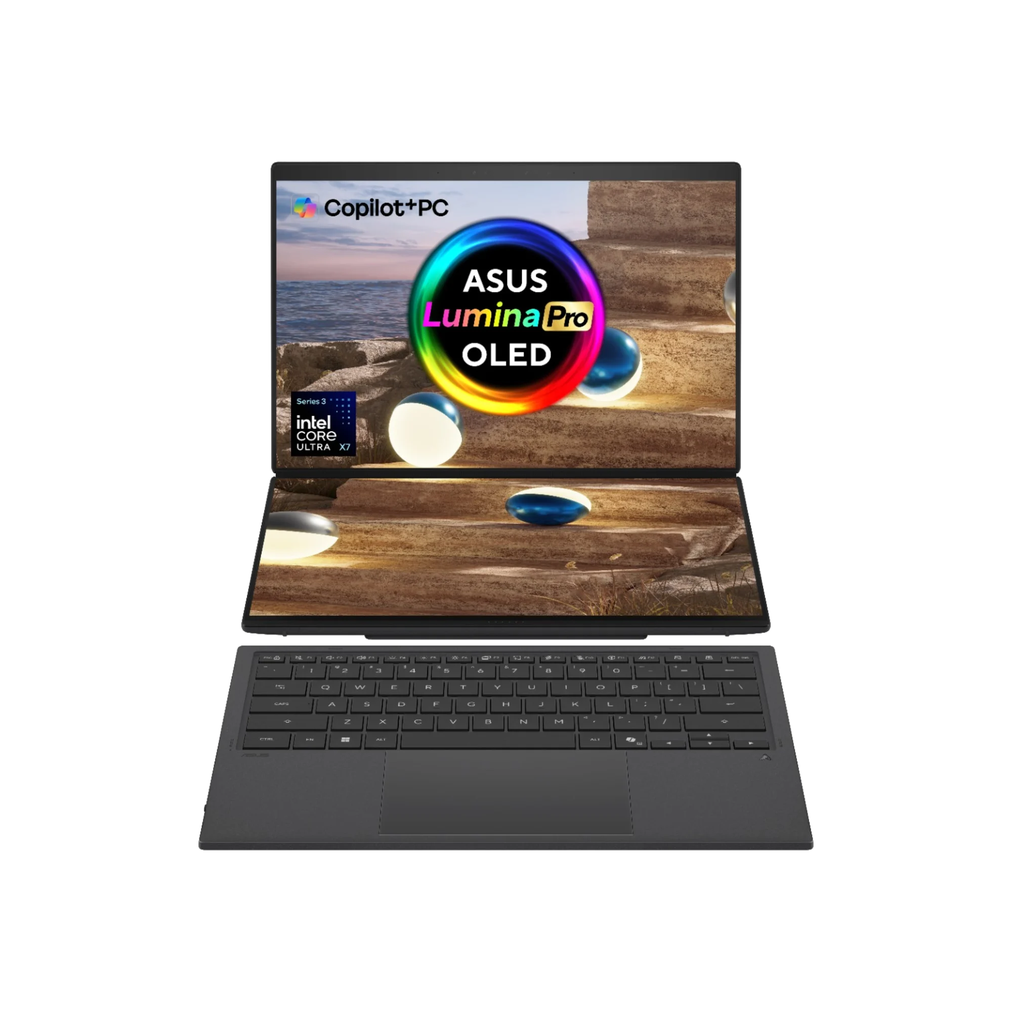 Asus ZenBook DUO UX8407AA Core Ultra X7 358H Dual 14" 3K OLED 144Hz Touch Laptop