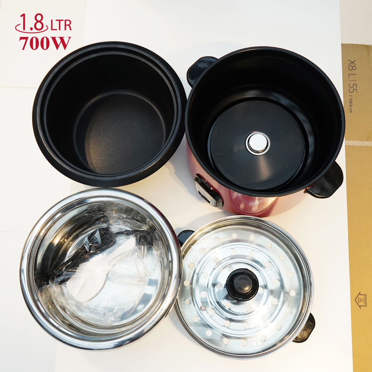 SMART RiceCooker 1.8 Liter SEK-RC18FS- Best Rice Cooker