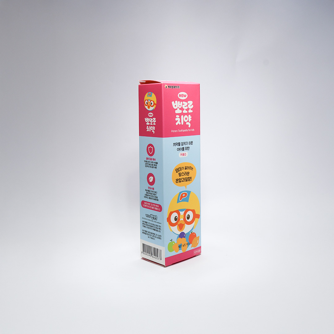 Pororo Toothpaste Fro Kids Mix Fruits(Pink) 90g