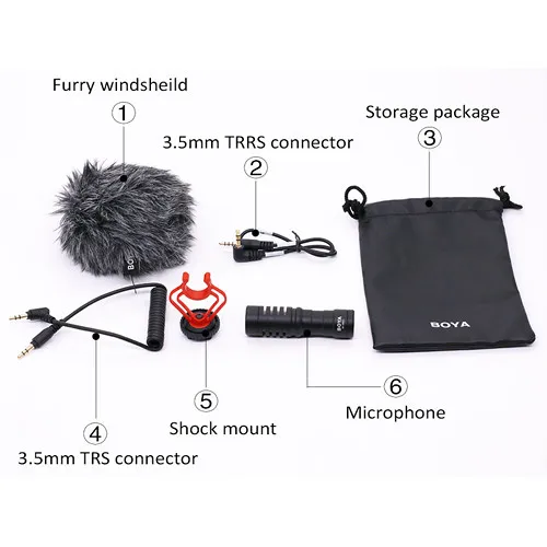 BOYA BY-MM1 Cardioid Condenser Microphone