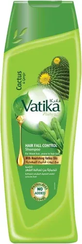 Vatika Naturals Cactus & Gergir Hair Fall Control Shampoo 400ml