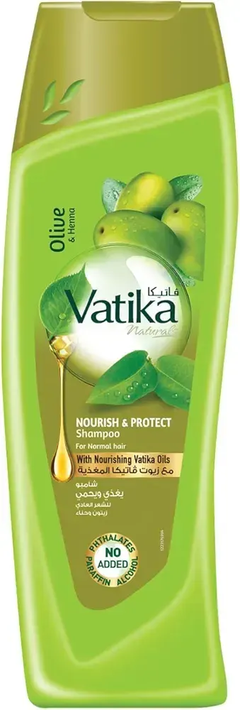 Vatika Naturals Olive & Henna Nourish & Protect Shampoo 400ml