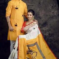কাপল ড্রেস Couple Saree Sets