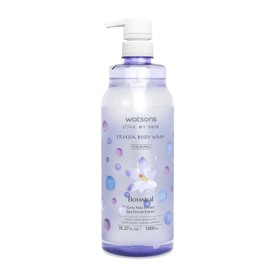 Watsons Freesia Body Wash 1000ml
