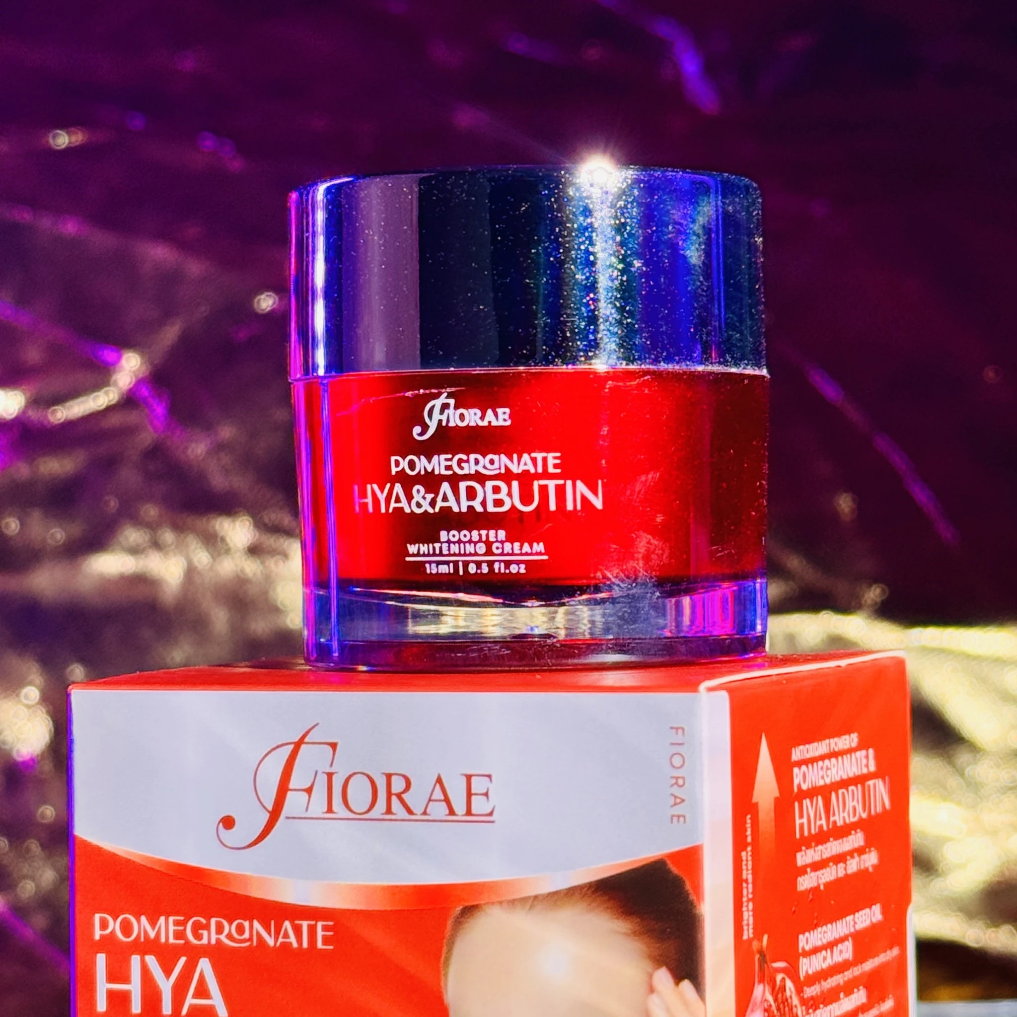 FIORAE POMEGRANATE HYA ARBUTIN CREAM (15ML)
