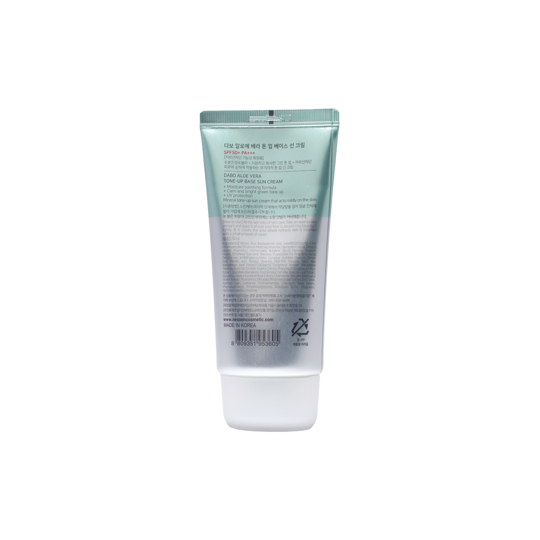 Dabo Aloe Vera Tone-Up Base Sun Cream 70 ml